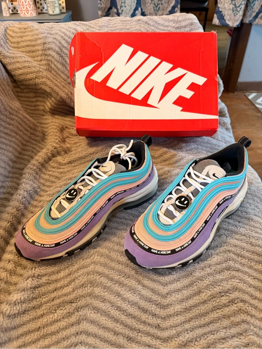 NWOT - Nike Multi-Color Air Max 97 Pastel Layered Sneakers